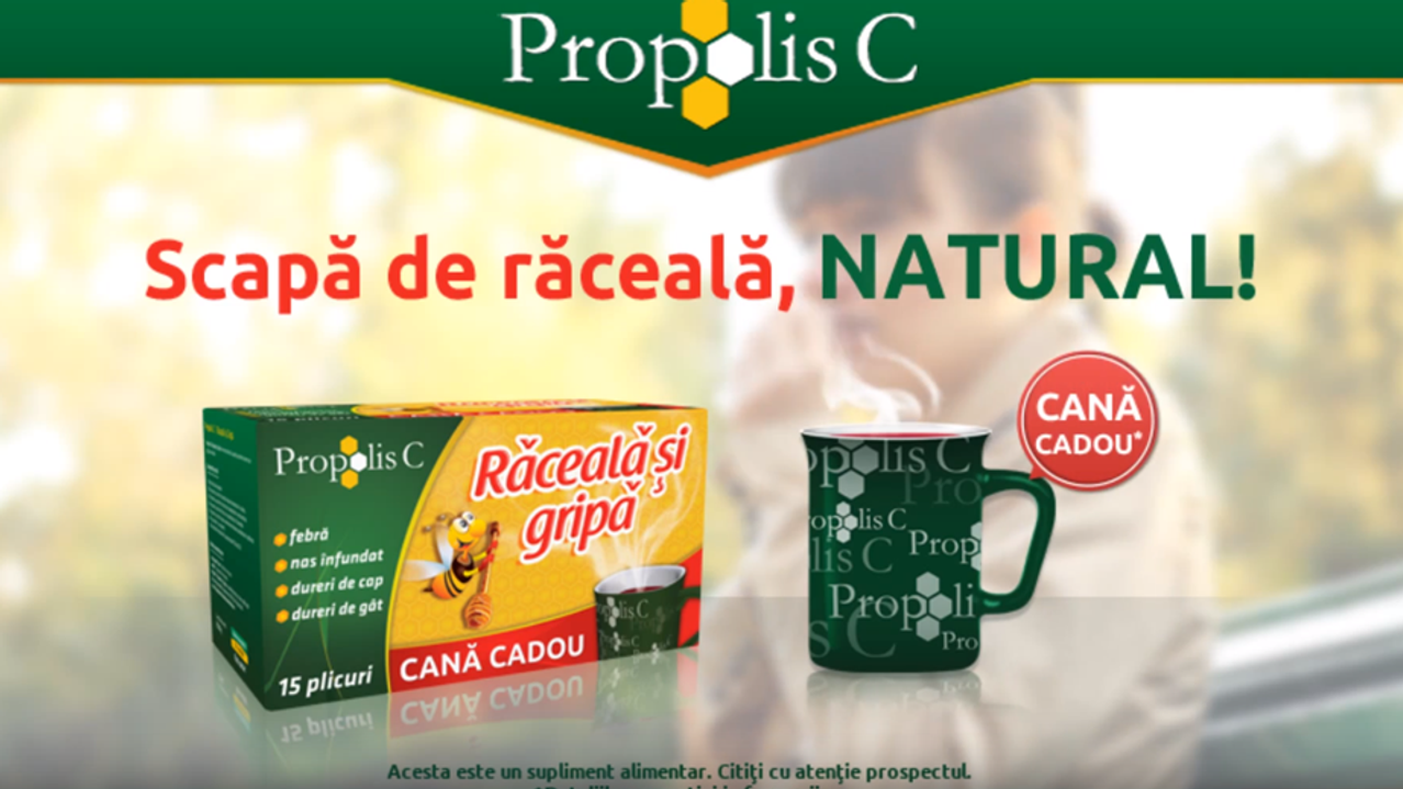 Propolis C - Raceala si Gripa